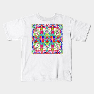 Patterns 8 - Pipe Cleaners Kids T-Shirt